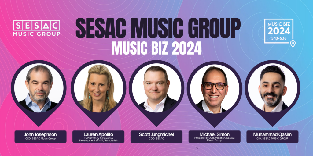 SESAC Music Group at Music Biz 2024